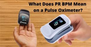 what does pr bpm mean on a pulse oximeter