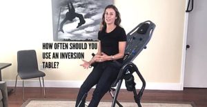 how often should you use an inversion table