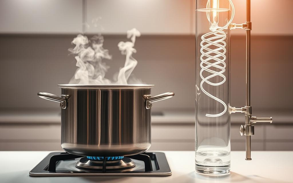 how long do you have to boil water to distill it