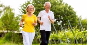 focusing on a healthy lifestyle as a senior